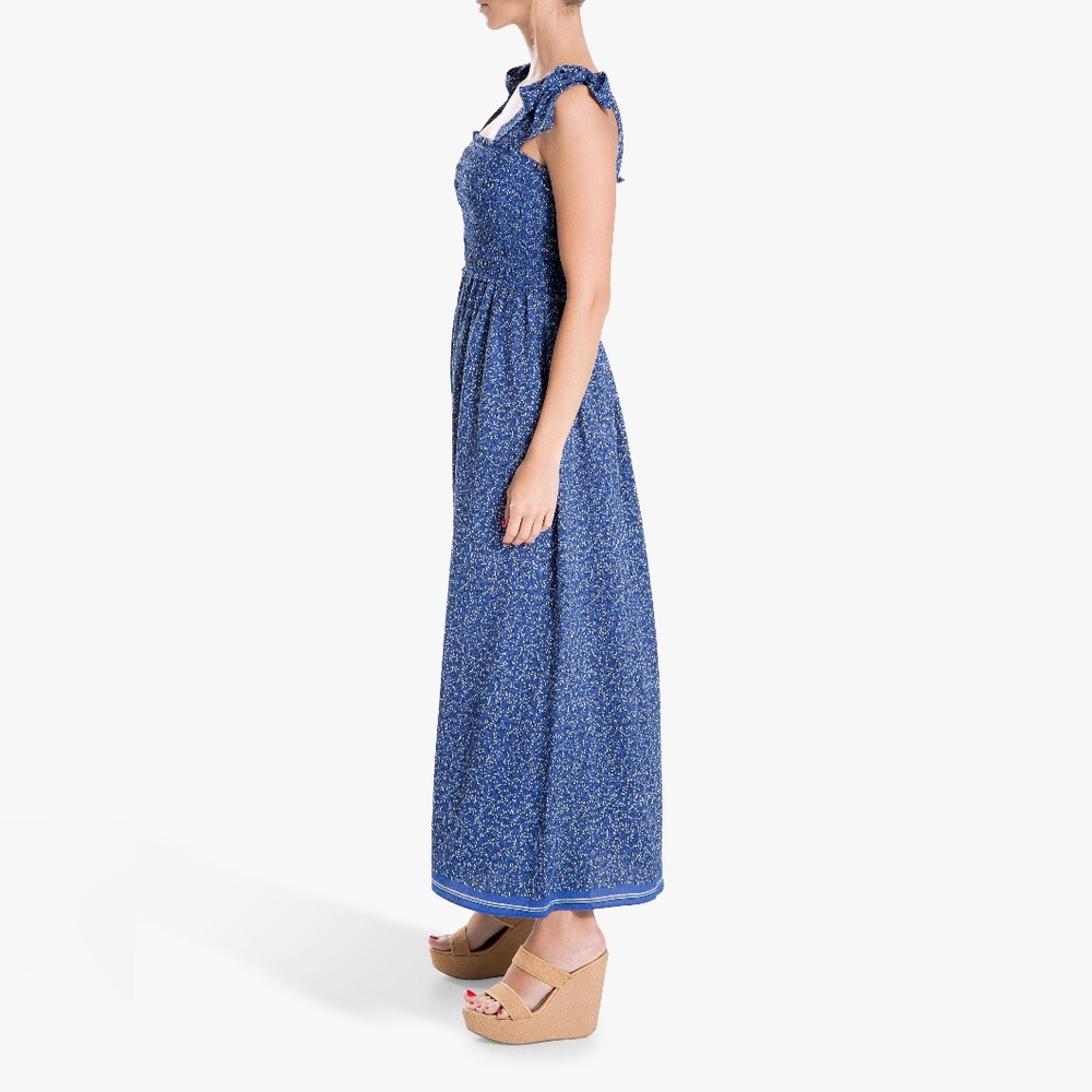 NWOT Max Studio Blue Sleeveless Sundress